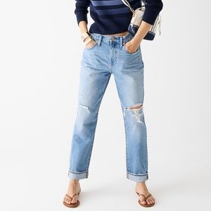 J Crew Slouchy Boyfriend Jean